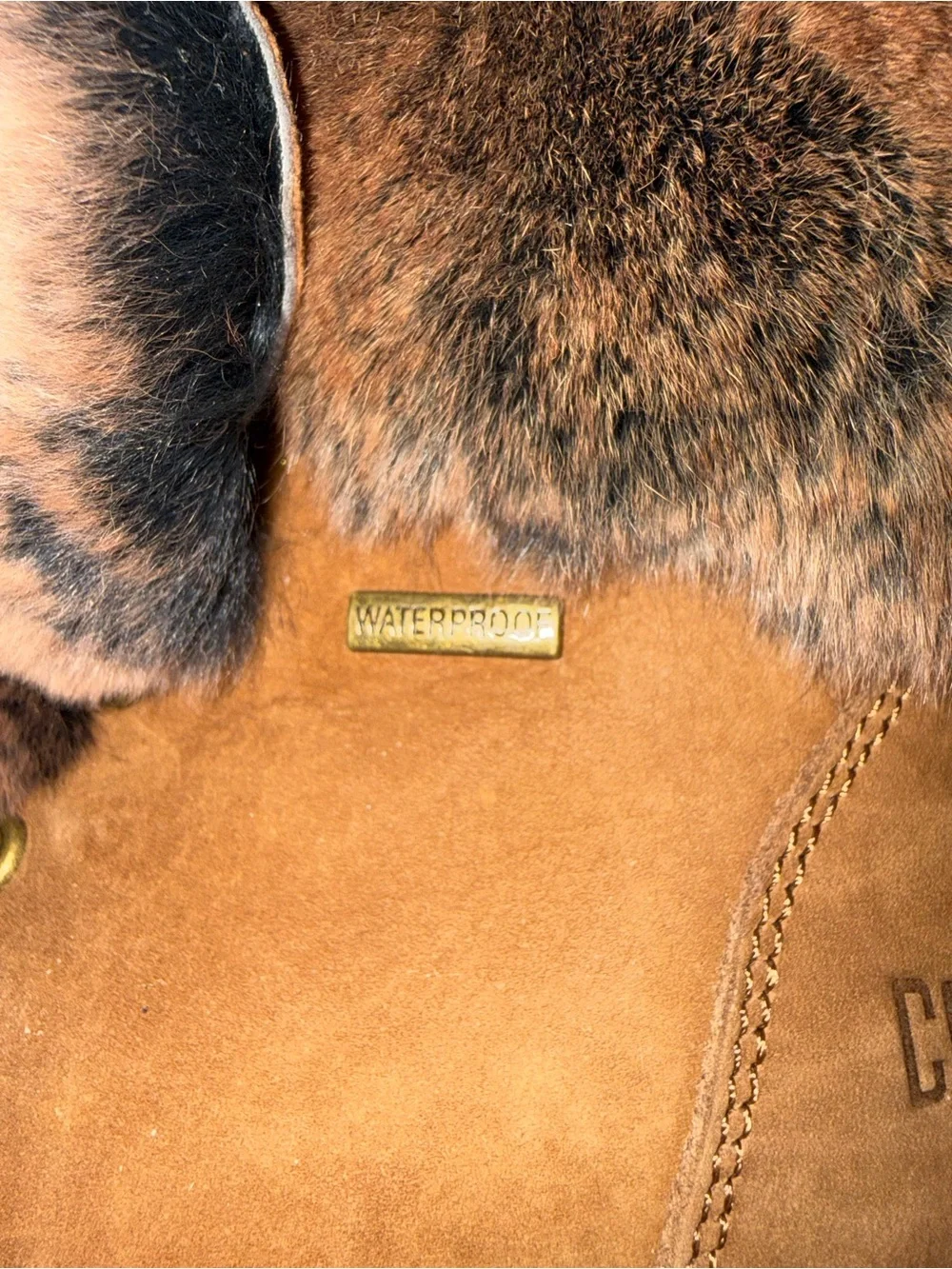 Cougar Cozy Faux-Fur Brown Women's Winter Boots